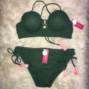 NWT Green Bikini